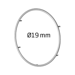 18" drivring aluminium Ø16mm